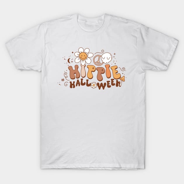 Hippie Halloween design T-Shirt by kuallidesigns